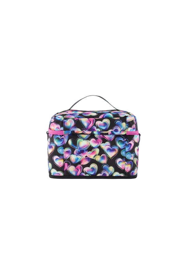 Deux par Deux Lunch Box (Black Hearts)