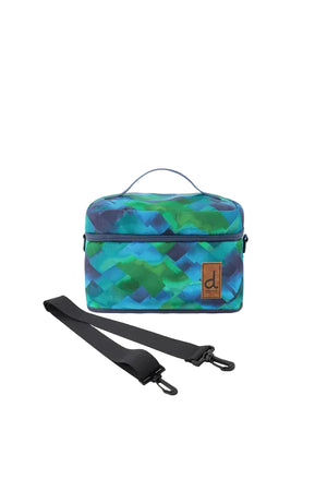 Deux par Deux Lunch Box (Green Diamond)