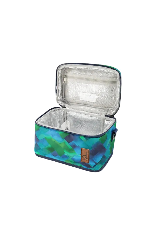 Deux par Deux Lunch Box (Green Diamond)