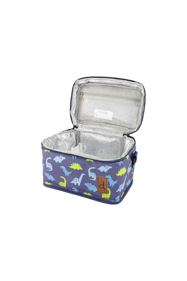 Deux par Deux Lunch Box (Blue Dinos)