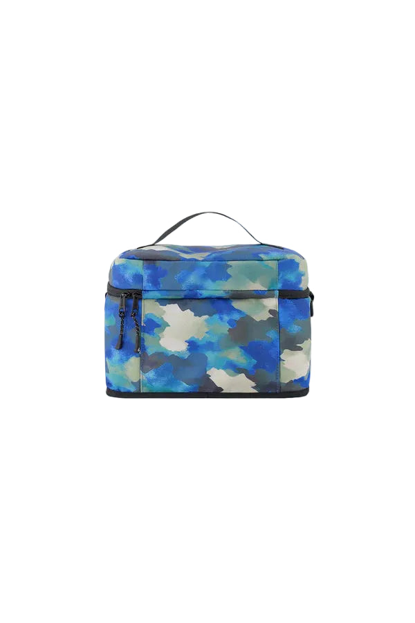 Deux par Deux Lunch Box (Blue &amp; Grey Camo)