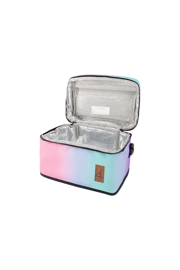 Deux par Deux Lunch Box (Blue &amp; Purple Gradient)