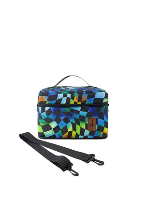 Deux par Deux Lunch Box (Multicoloured Checker)
