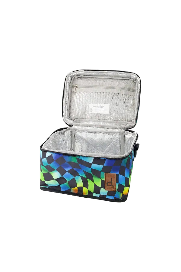 Deux par Deux Lunch Box (Multicoloured Checker)