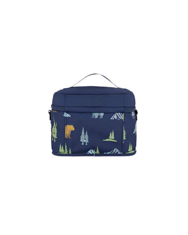 Deux par Deux Lunch Box (Navy Bears)