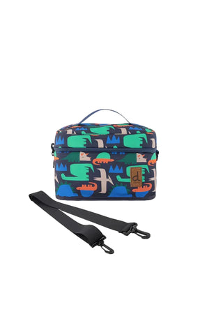 Deux par Deux Lunch Box (Geometric Dinosaur)