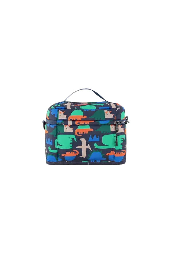 Deux par Deux Lunch Box (Geometric Dinosaur)