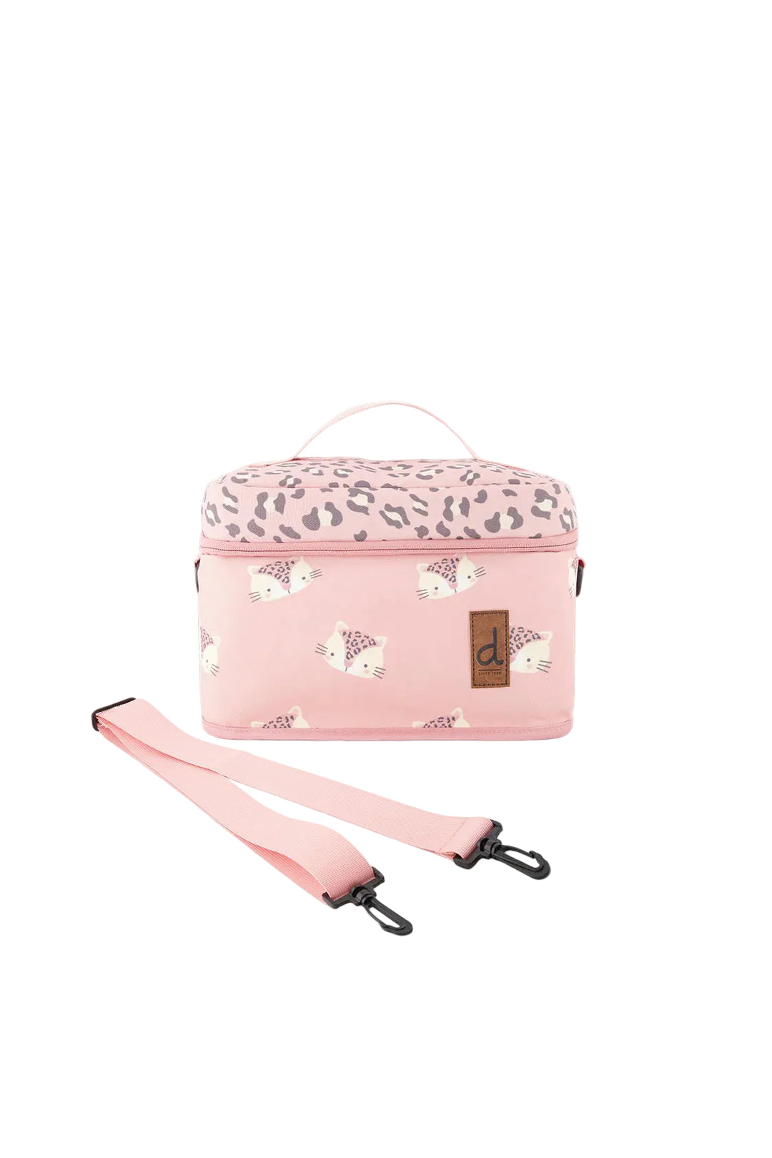 Deux par Deux Lunch Box (Pink Leopard)
