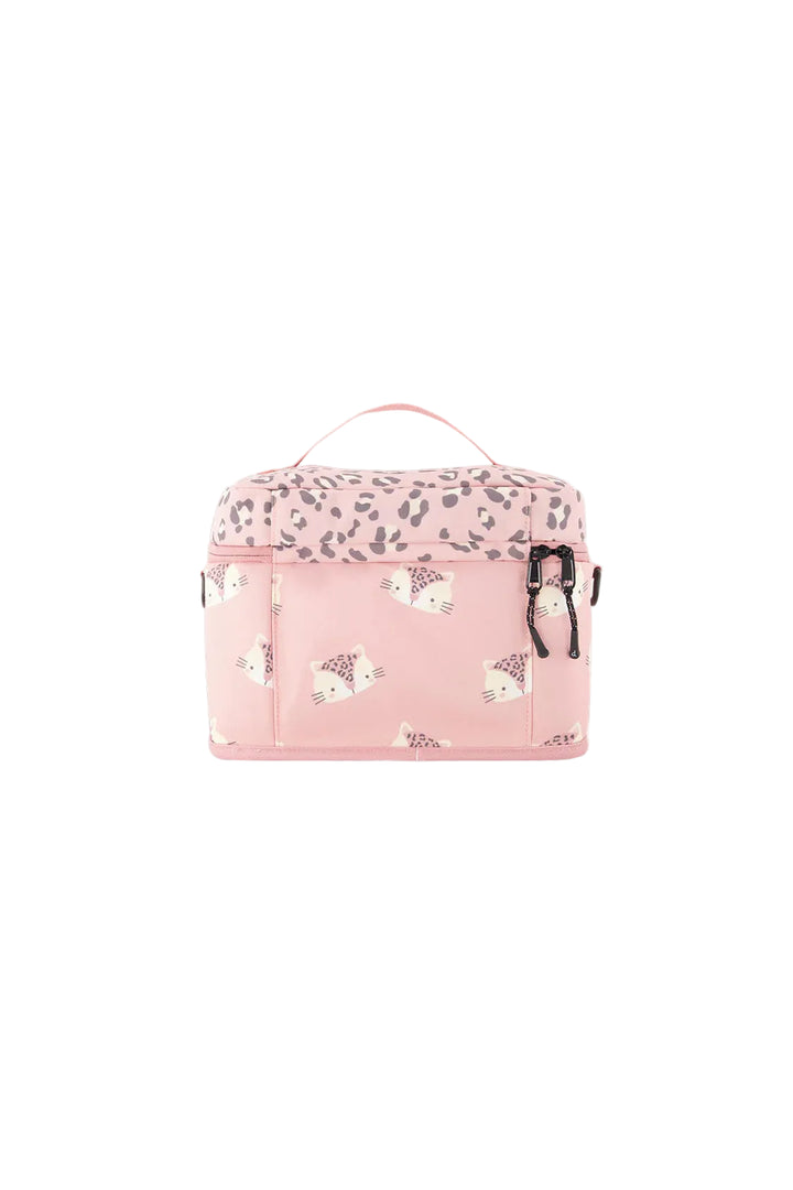 Deux par Deux Lunch Box (Pink Leopard)