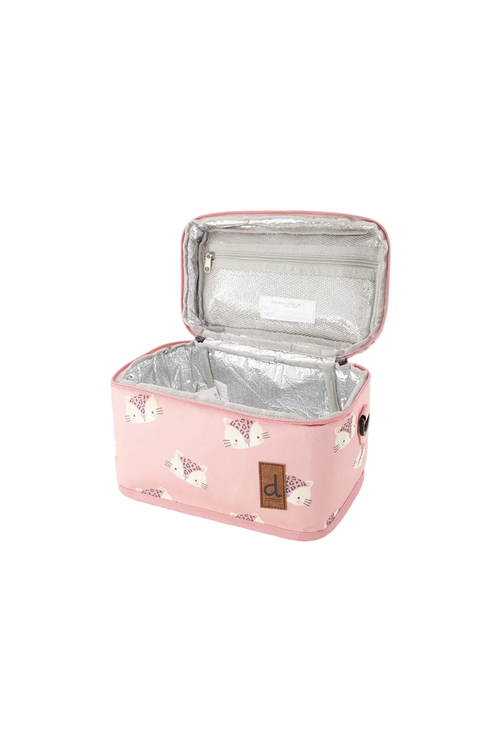 Deux par Deux Lunch Box (Pink Leopard)