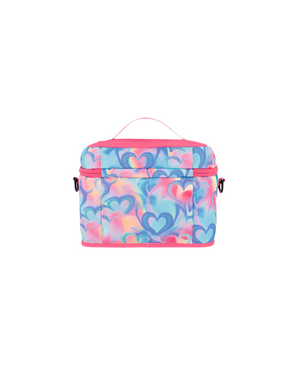 Deux par Deux Lunch Box (Rainbow Hearts)