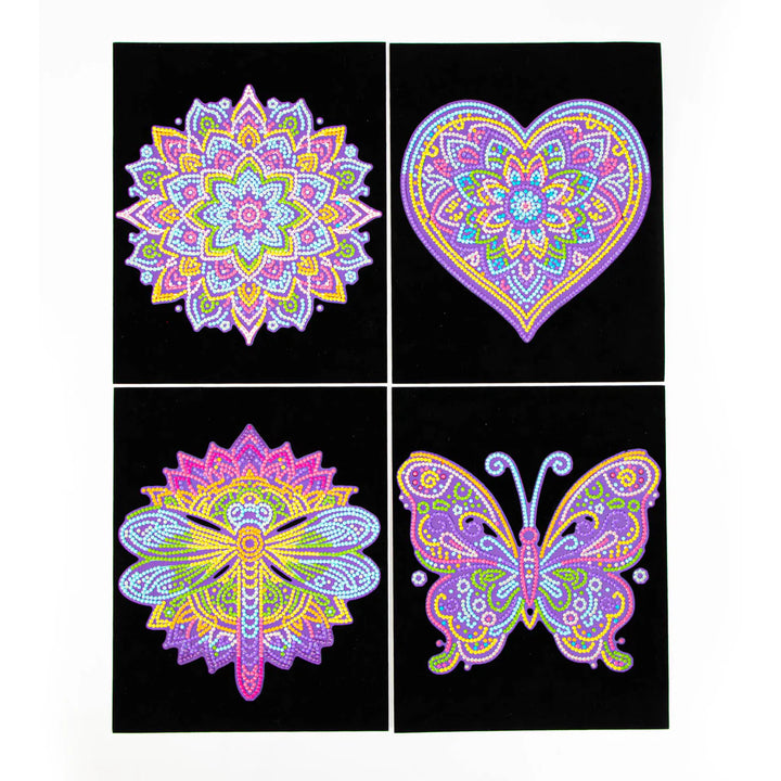 Diamond Dotz Dotzies Flock (Neon Mandalas)
