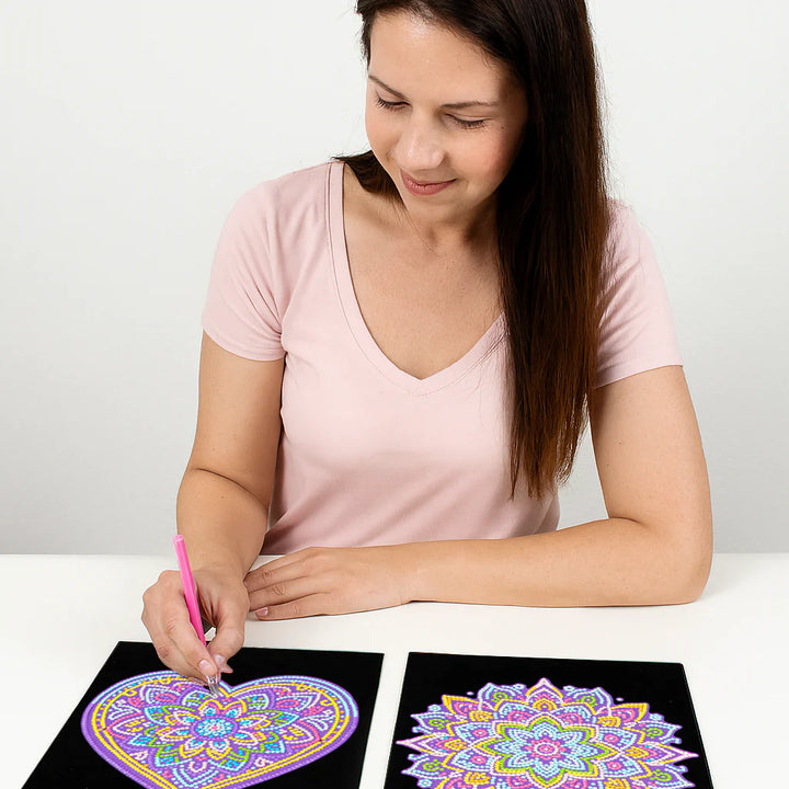 Diamond Dotz Dotzies Flock (Neon Mandalas)