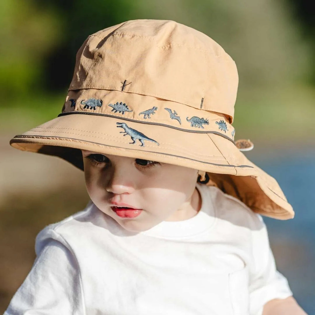 Calikids S2408 UV Dino Hat (Sand)