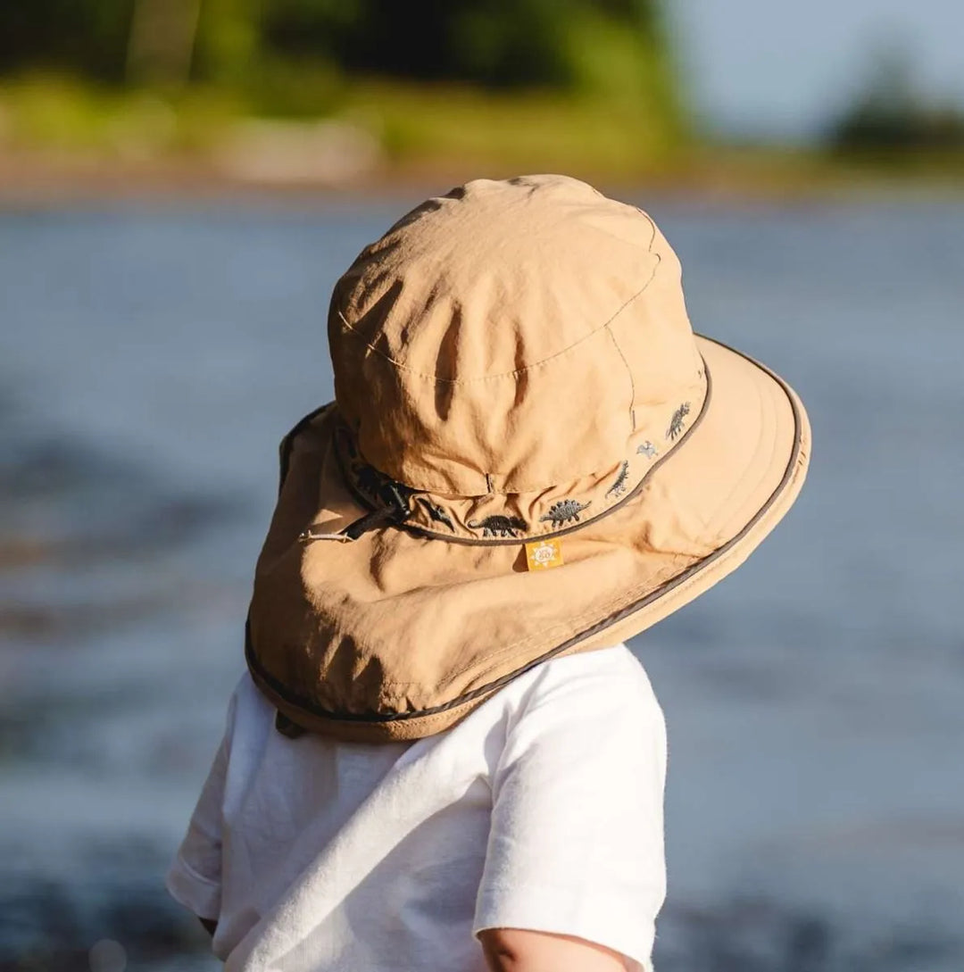 Calikids S2408 UV Dino Hat (Sand)