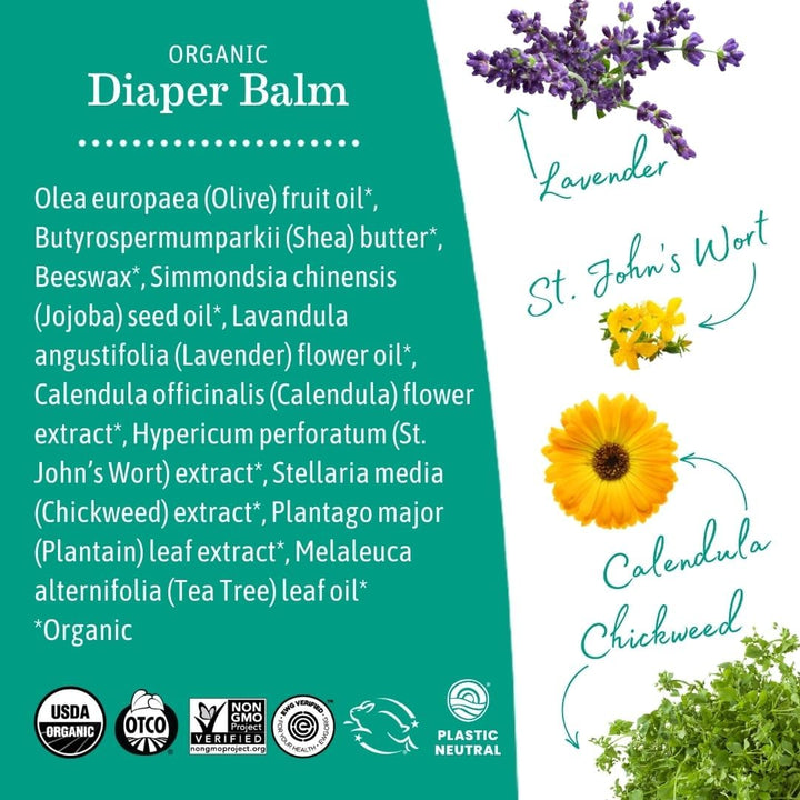 Earth Mama Organic Diaper Balm (60ml)