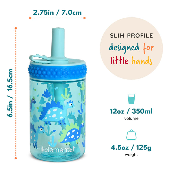 Elemental Totsy Bubble 12oz Sippy Cup (Mermaid Bash)