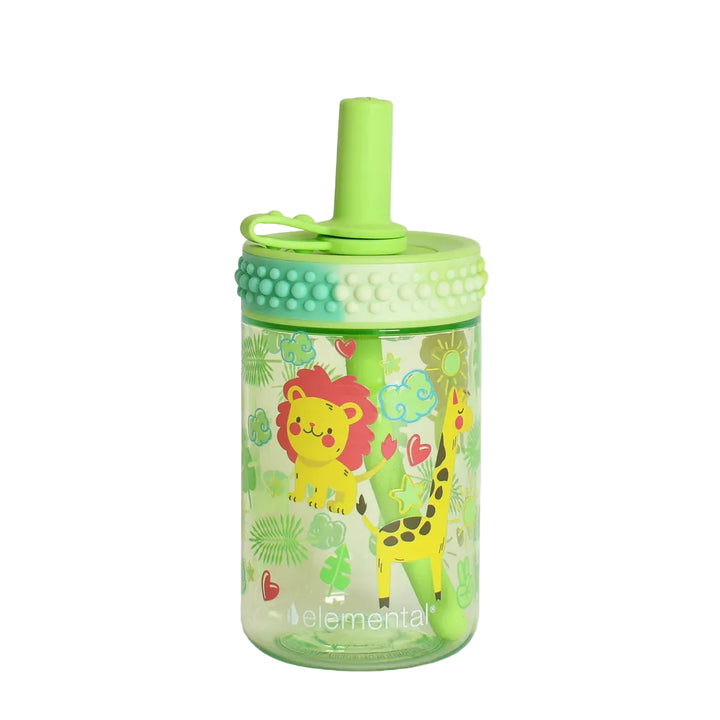 Elemental Totsy Bubble 12oz Sippy Cup (Jungle Buddies)