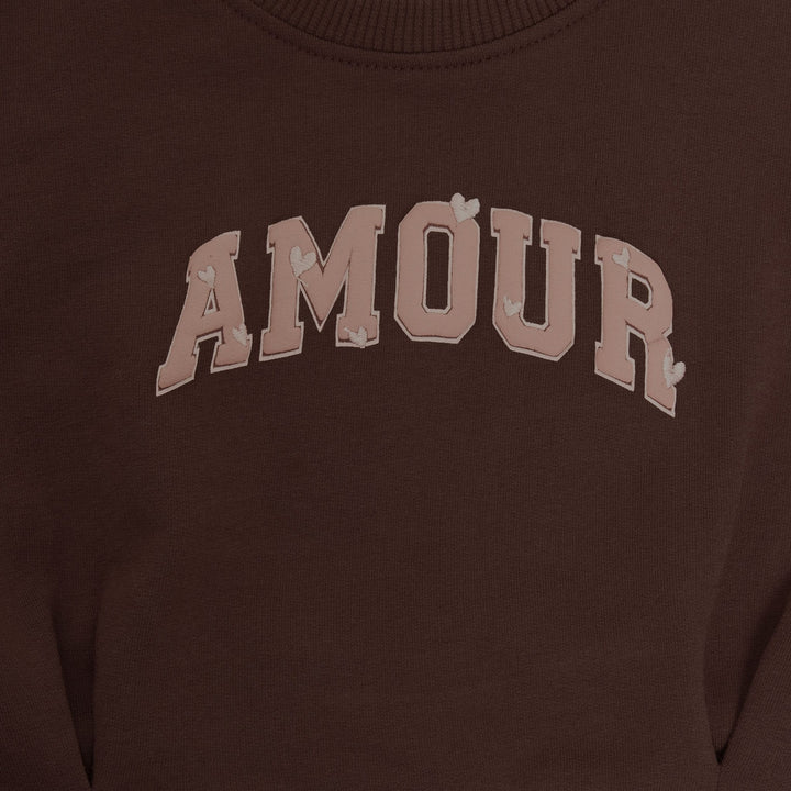 En Fant Amour Sweatshirt (Deep Mahogany)