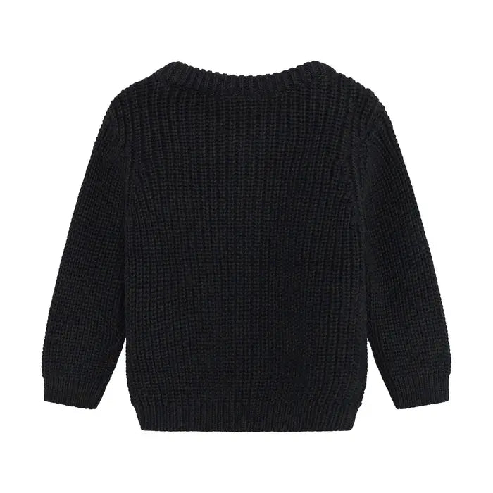En Fant Knit Cardigan (Kombu Green)