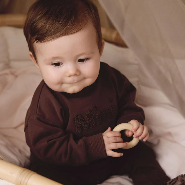 En Fant Sweatpants (Deep Mahogany)