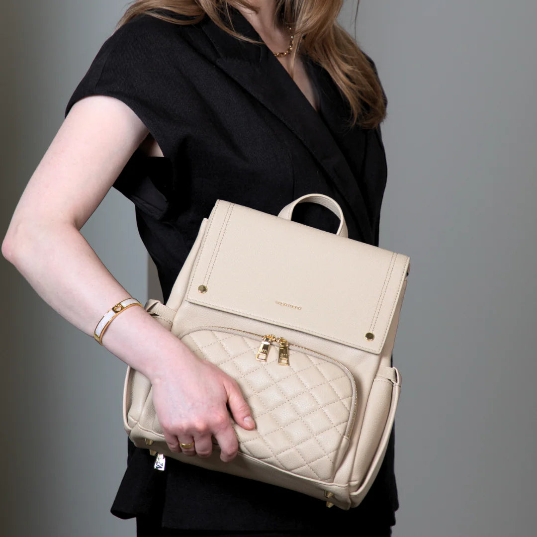 Enya Mond Lunette Bag (Isabelline)