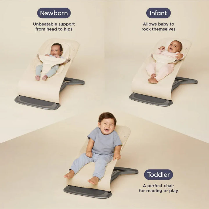 Ergobaby 3-in-1 Evolve Bouncer (Cream Mesh)