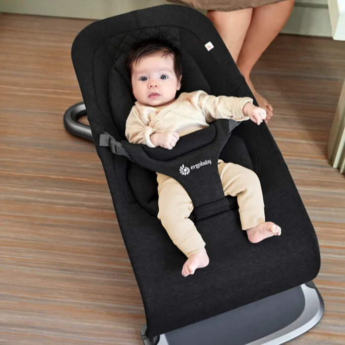 Ergobaby 3-in-1 Evolve Bouncer (Onyx Black)