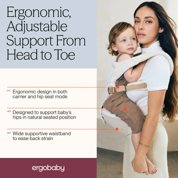Ergobaby Alta Hip Seat (Onyx Black)
