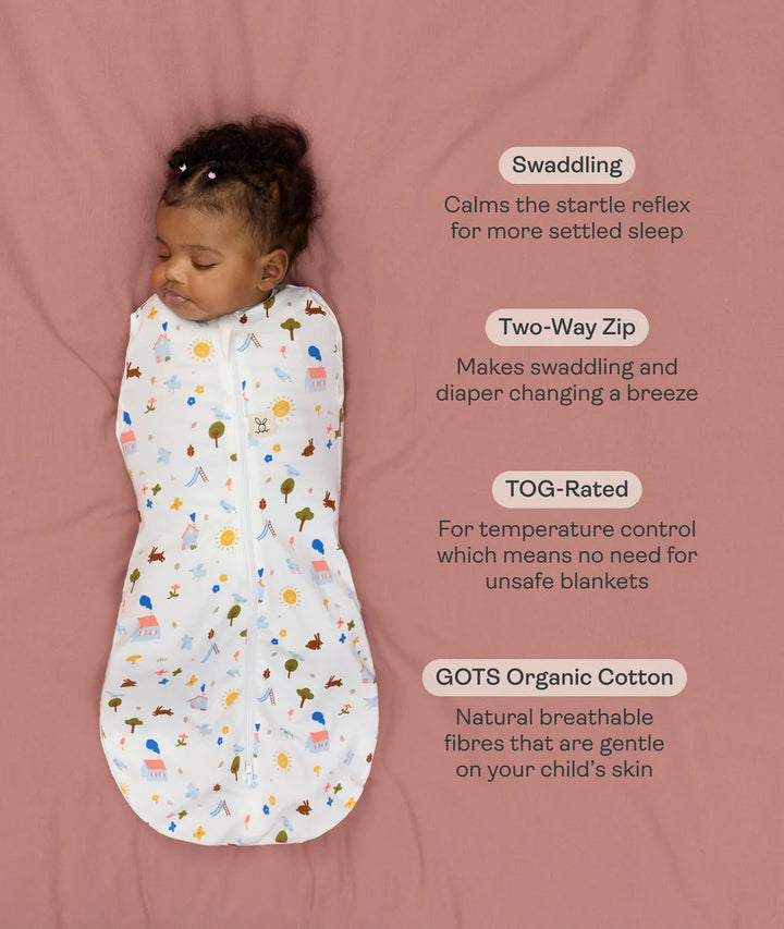 ergoPouch Cocoon Swaddle Bag 0.2 TOG (Daydream)