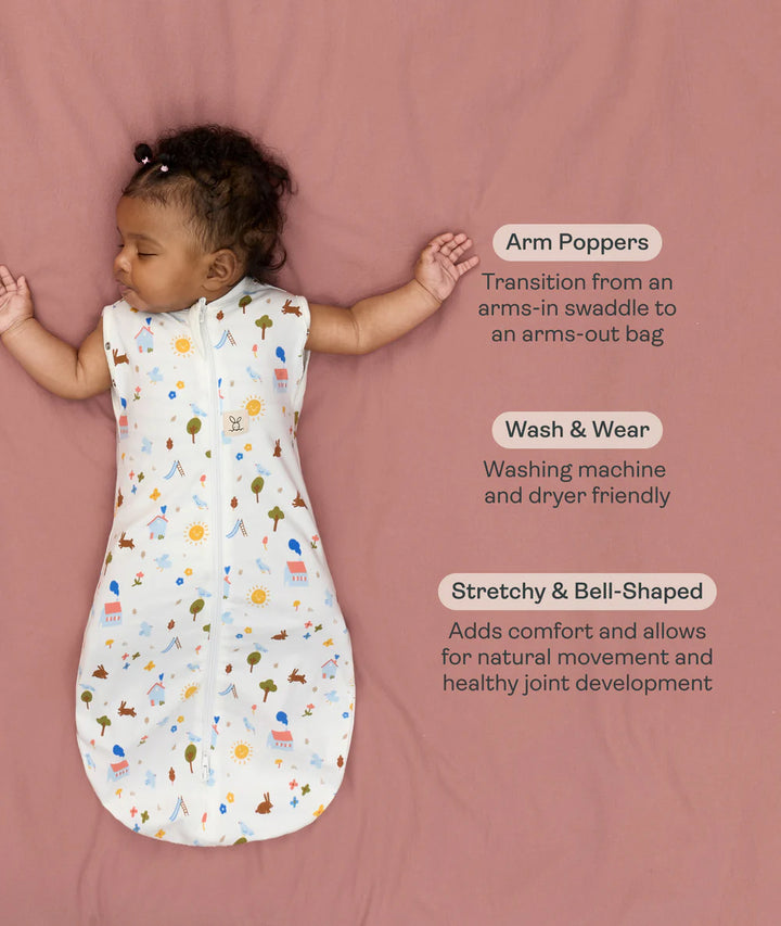 ergoPouch Cocoon Swaddle Bag 0.2 TOG (Daydream)