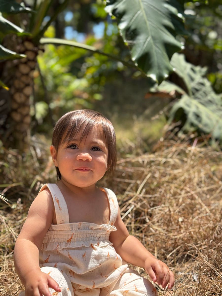 ettie + h Helena Romper (Giraffes)