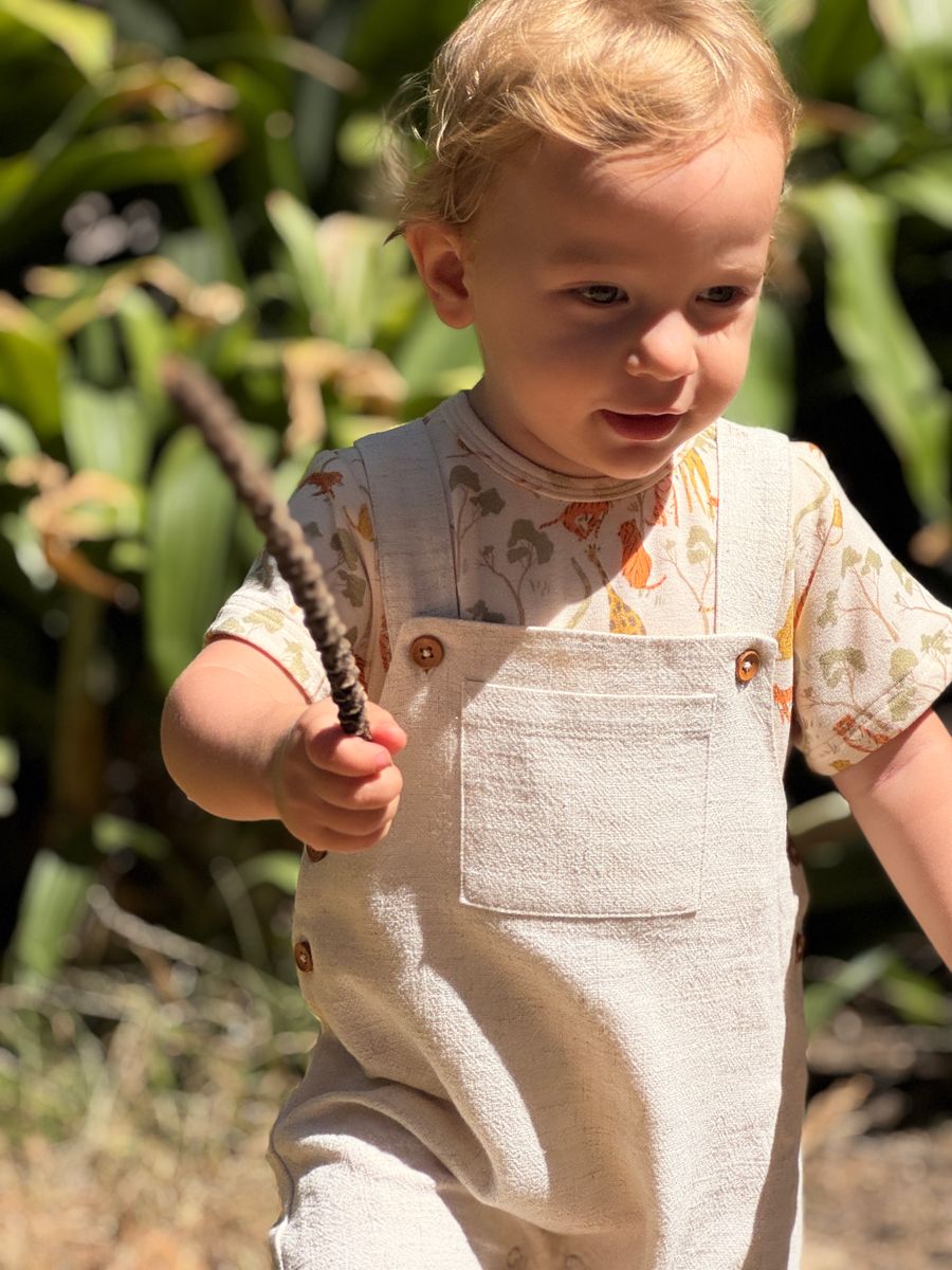 ettie + h Wella Gauze Overalls (Safari)