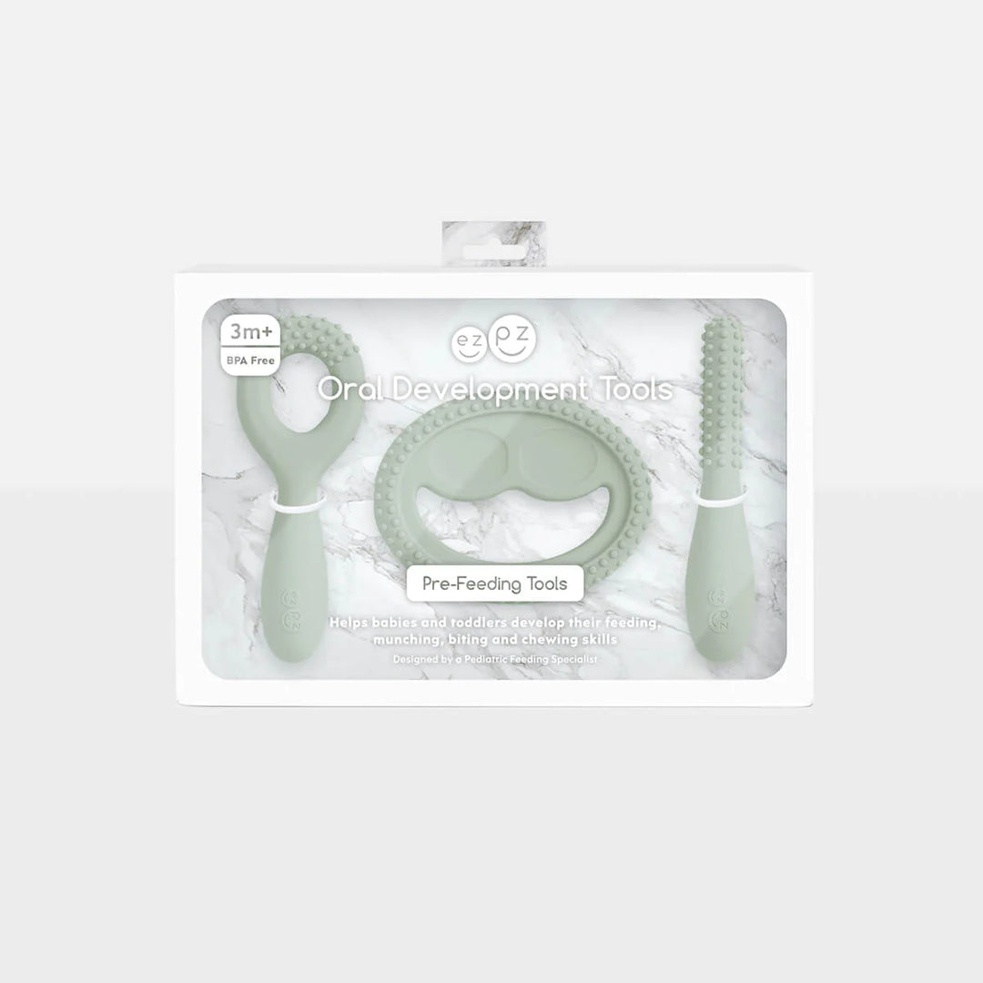 Ezpz Oral Development Tools 3-pack (Sage)