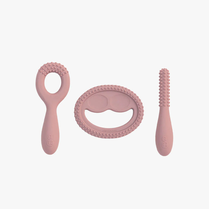 Ezpz Oral Development Tools 3-pack (Blush)