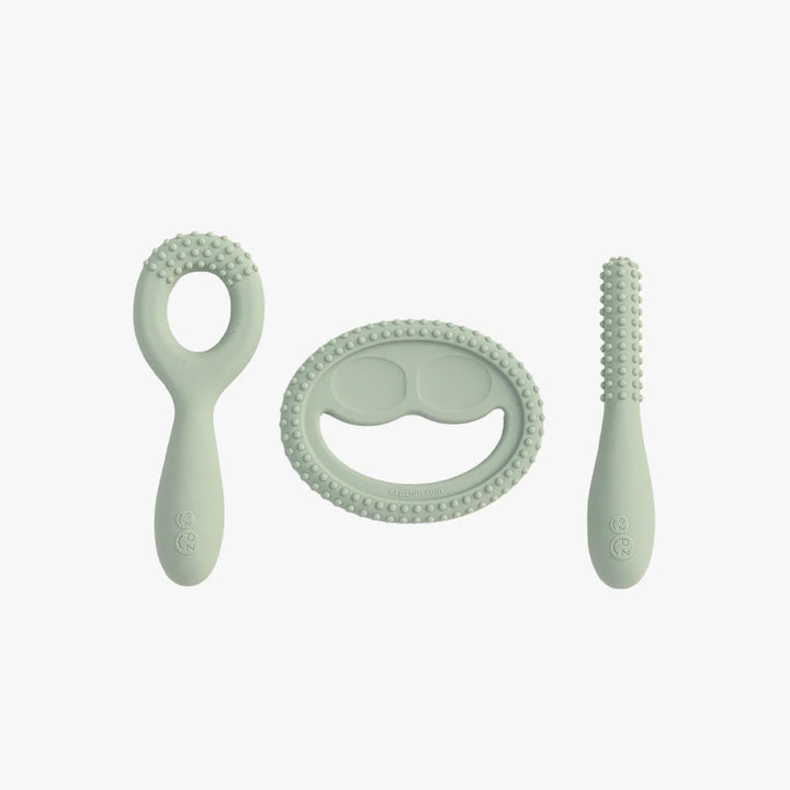Ezpz Oral Development Tools 3-pack (Sage)