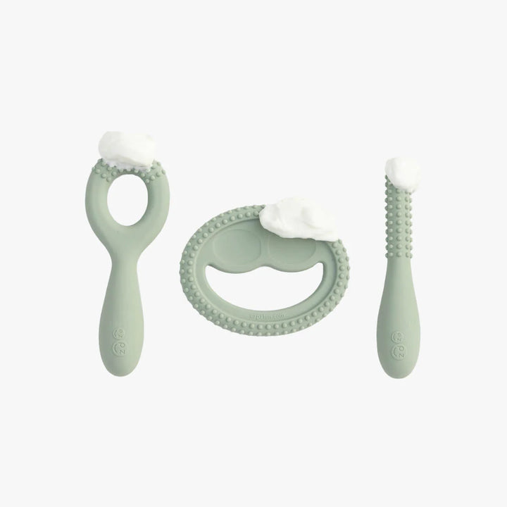 Ezpz Oral Development Tools 3-pack (Sage)