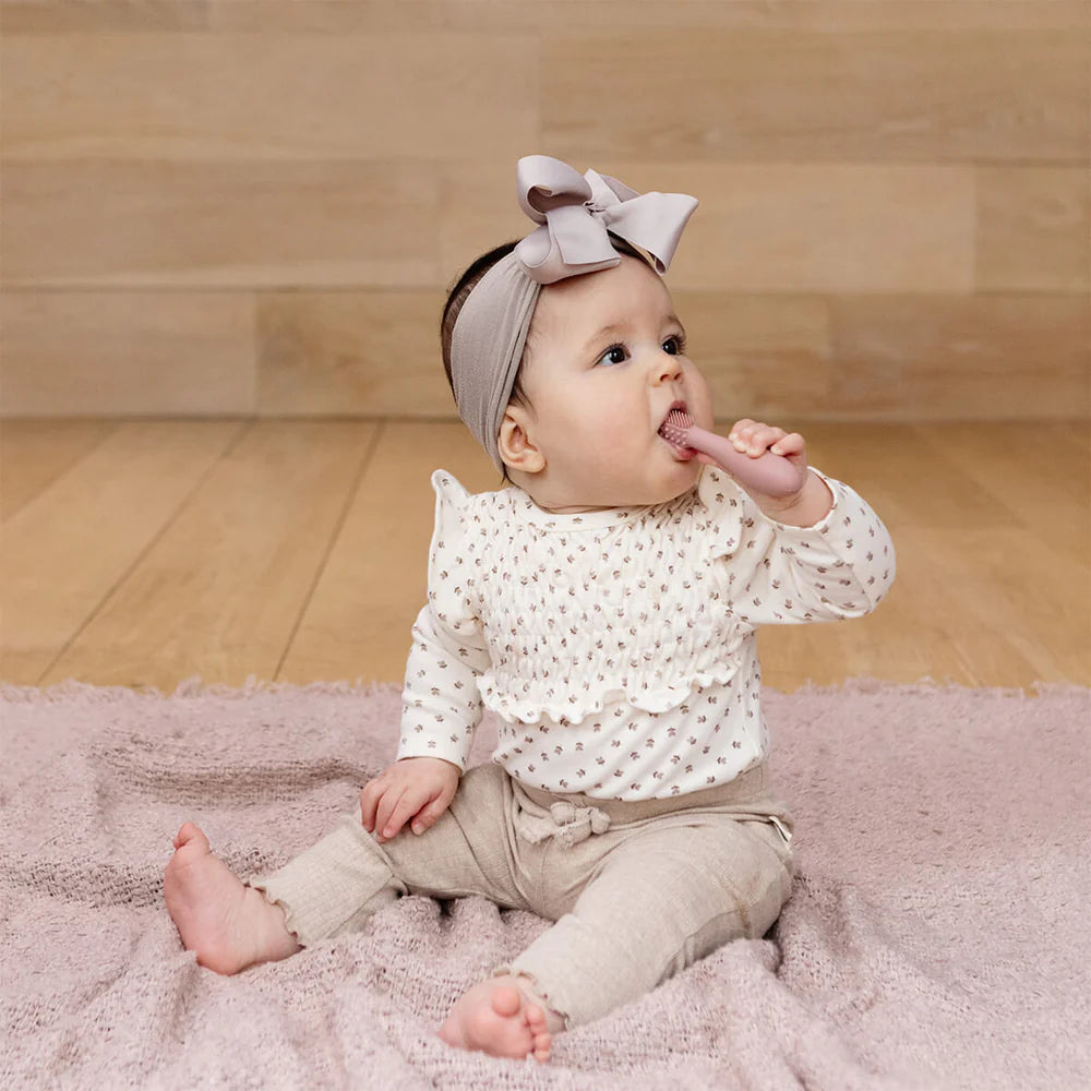 EzPz Baby-Led Toothbrush (Blush)