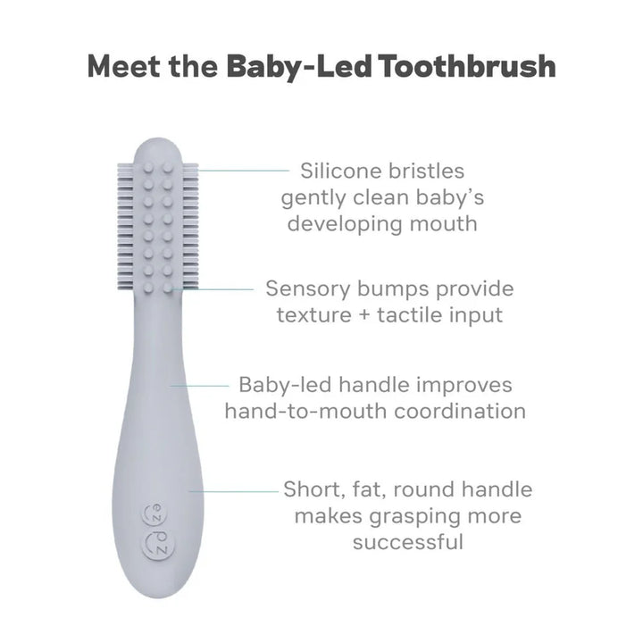 EzPz Baby-Led Toothbrush (Sage)