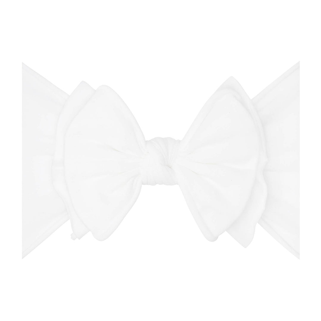 Baby Bling Bows Fab-Bow-Lous (White)