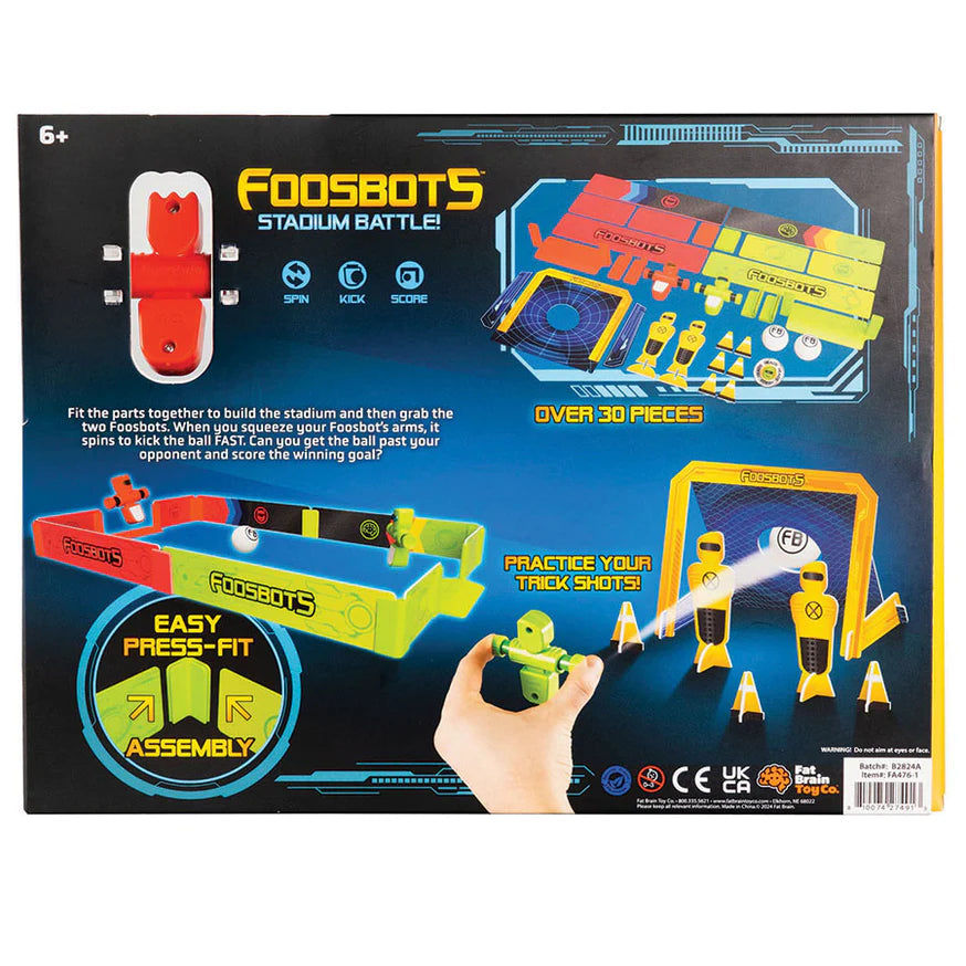 Fat Brain Toys Foosbots Stadium Battle Set