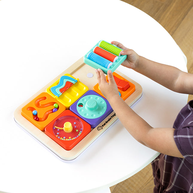 Fat Brain Toys PlayTab Modular Activity Board - babyandme.ca