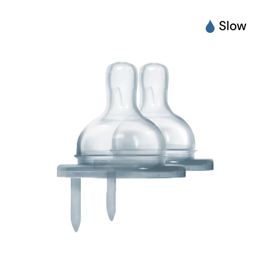 Pura Nipple Slow Flow 2-pack