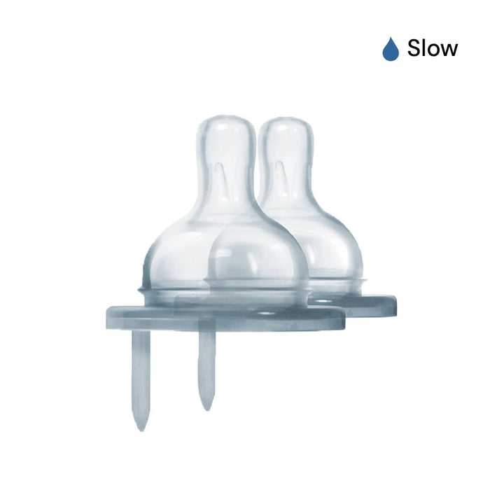 Pura Nipple Slow Flow 2-pack