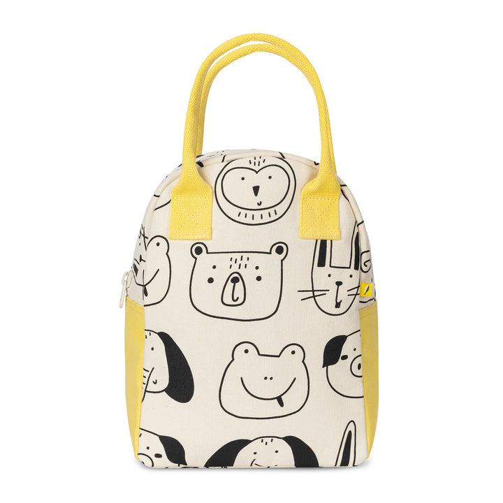 Fluf Zipper Lunch Bag (Animal Friends)