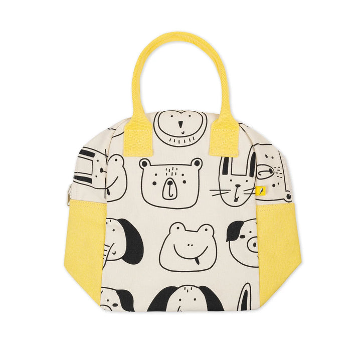 Fluf Zipper Lunch Bag (Animal Friends)
