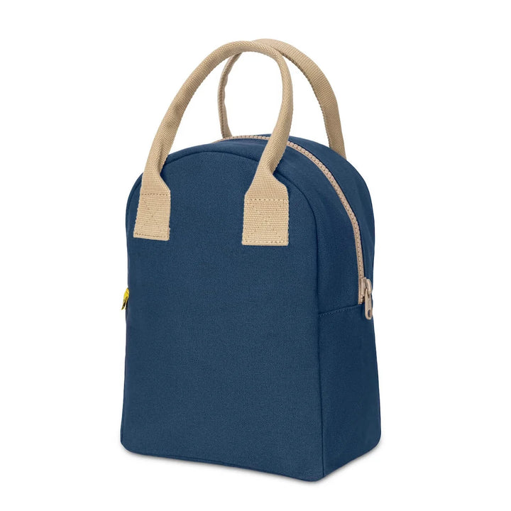 Fluf Zipper Lunch Bag (Classic Navy)