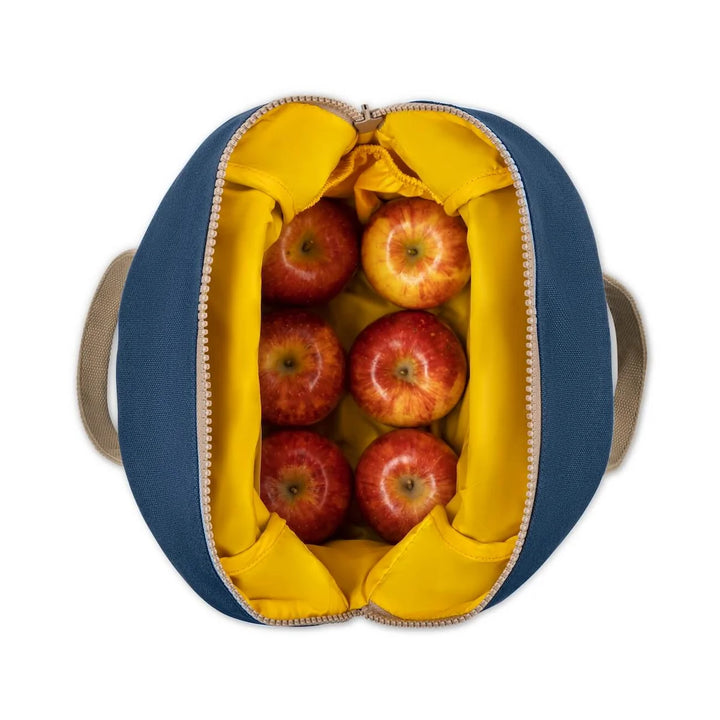 Fluf Zipper Lunch Bag (Classic Navy)