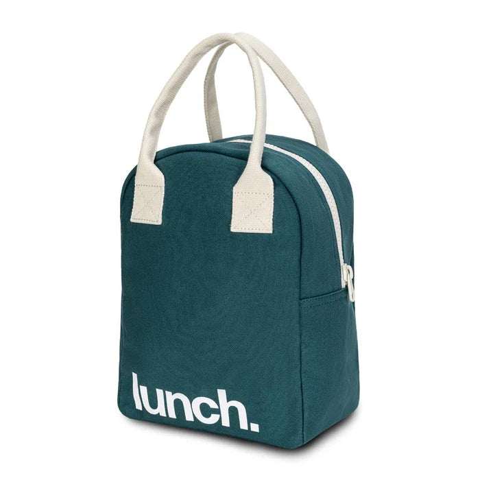 Fluf Zipper Lunch Bag (Lunch Cypress)