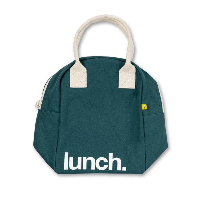 Fluf Zipper Lunch Bag (Lunch Cypress)